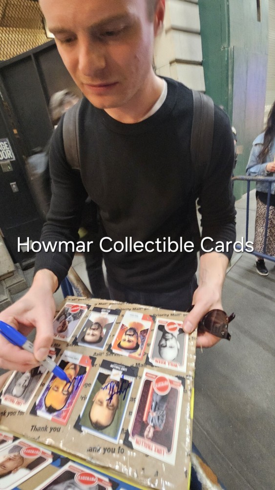 Luke Thallon Custom Signed Card - Celebrity Toons
