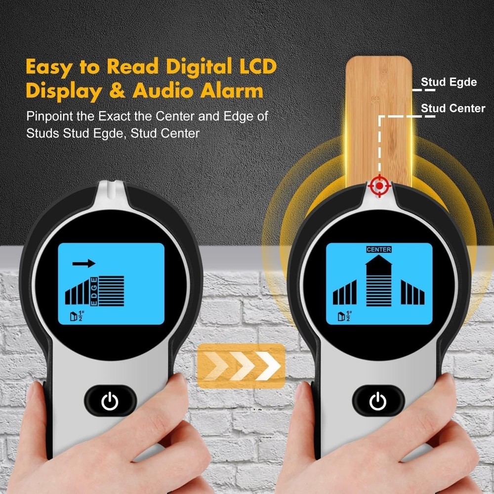 Stud Finder Wall Scanner 5 in 1 Blue