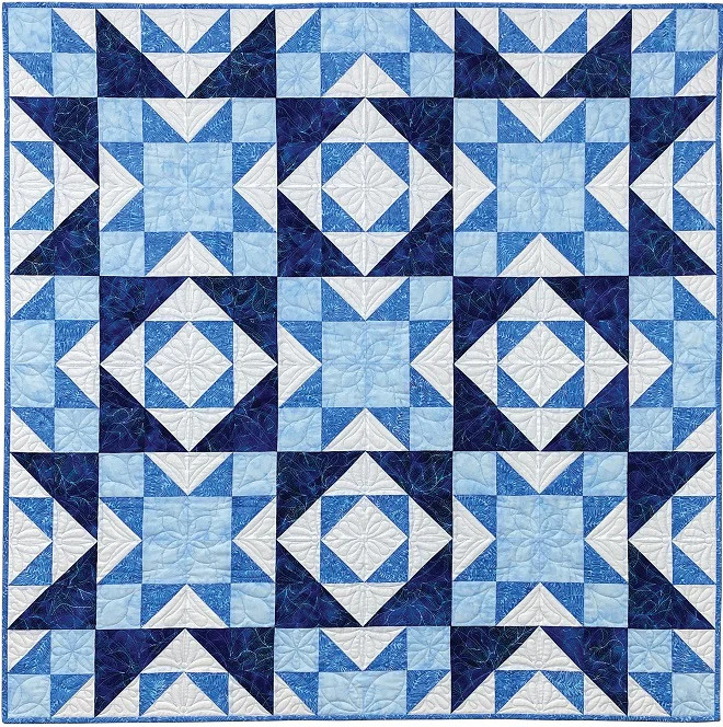 QIAD - Triangle Weave Star Pattern