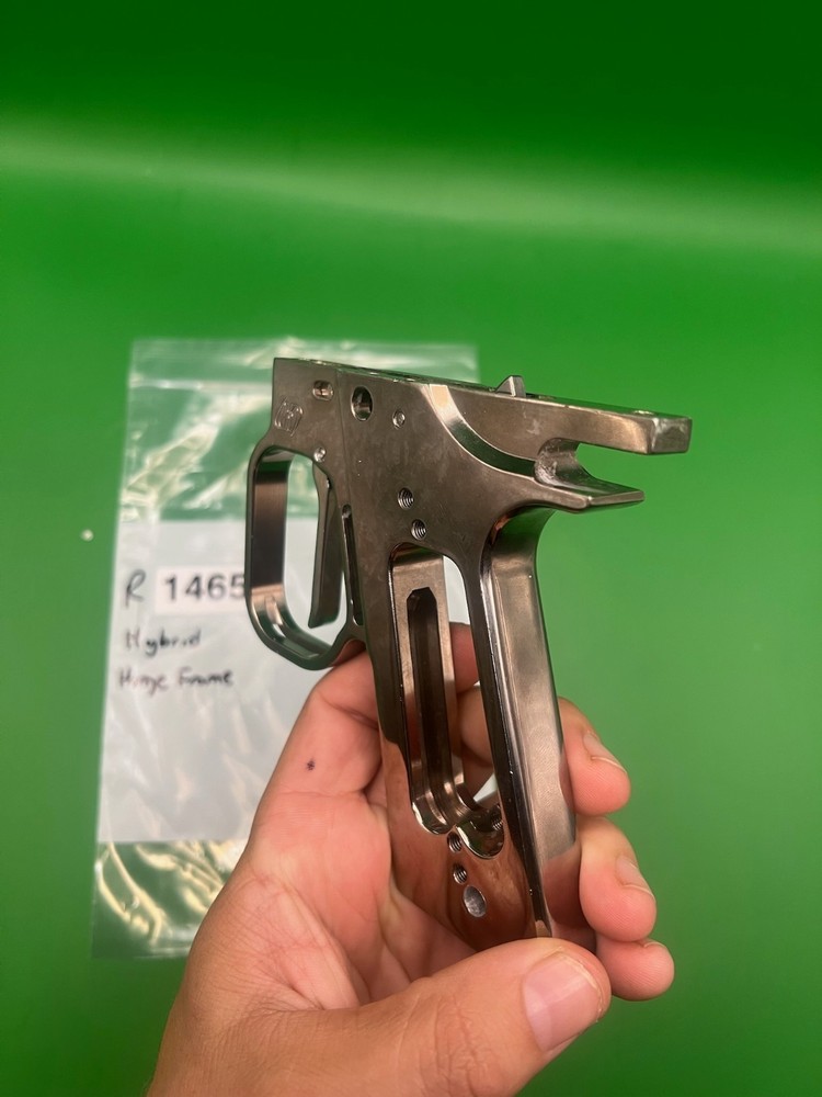 Hybrid Hinge Paintball Marker Frame