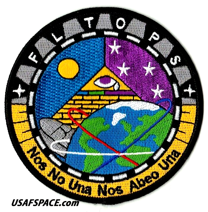 NRO -FLT-OPS -ADF-E FLIGHT OPERATIONS -USAF -USSF-NROL CLASSIFIED SPACE PATCH
