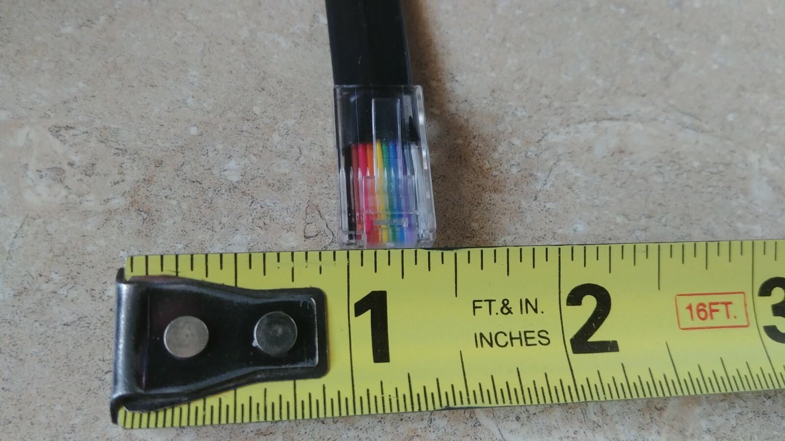 NCR 497-0465037 1432-C337-0007 RJ50 10-pin RS-232 to DB9 Serial Cable Adapter