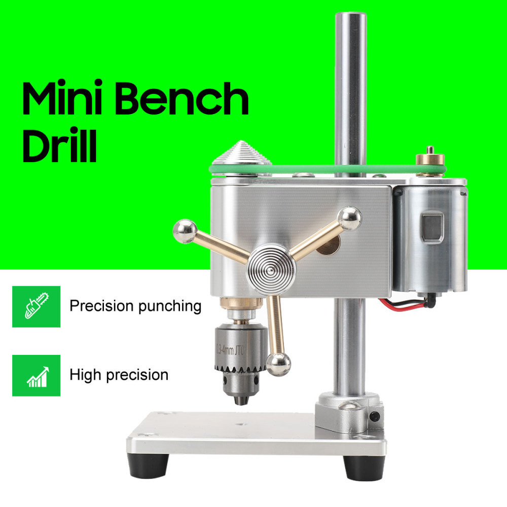 Mini Bench Drill Press Precision CNC Table Milling Machine Portable Driller