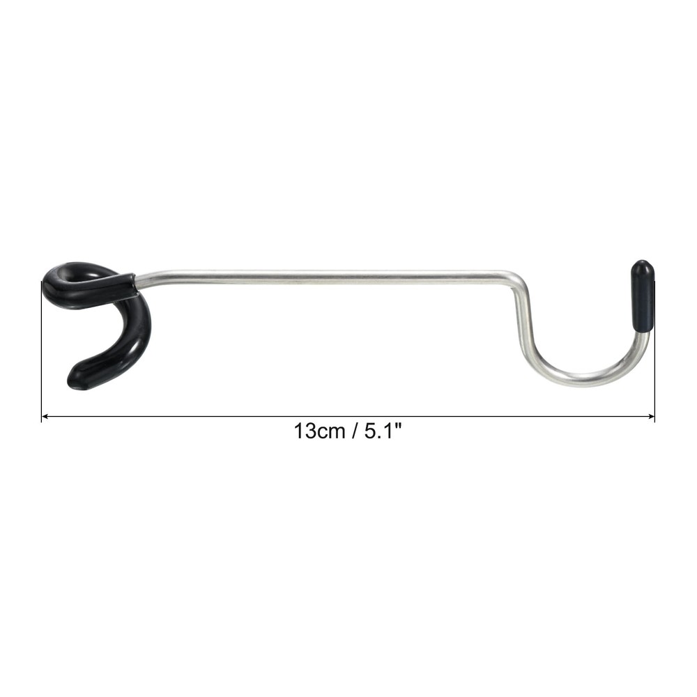 Camping Lantern Hook Hanger, Tent Lamp Hooks Pole Hanger, Black