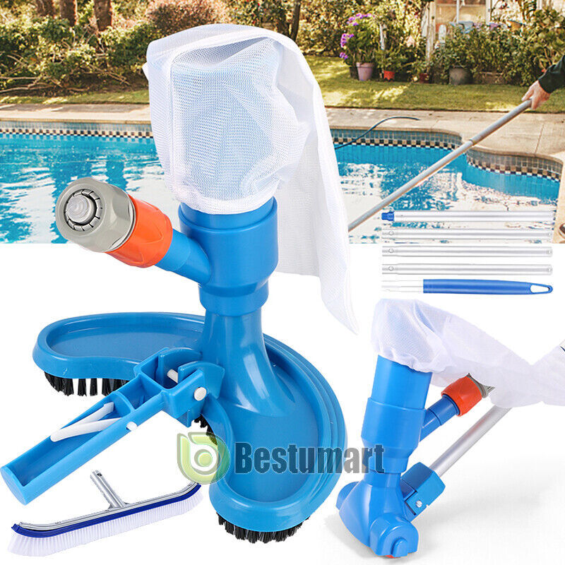 Swimming Pool Net Leaf Mesh Suction Vacuum Head Spa Clean Tool / Telescopic Pole