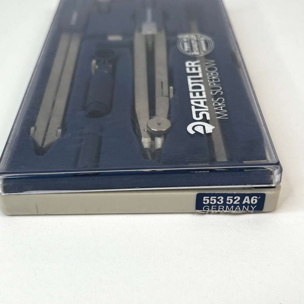 STAEDTLER Mars Superbow 553 52 A6 Germany Drafting Compass Set
