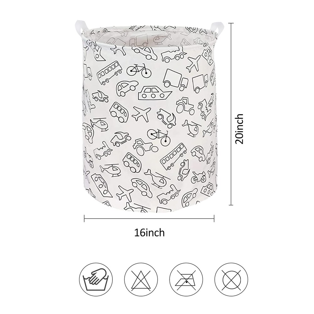 RoyBoder Collapsible Laundry Basket in Large, Hamper-Bathroom-003