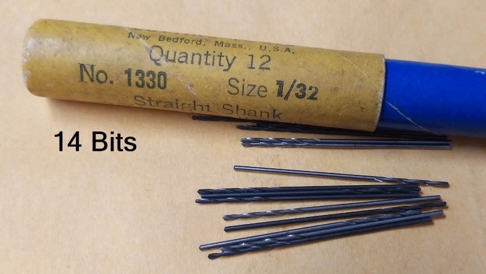 30 Small Drill bits & Machinist's Taps--Gunsmithing?