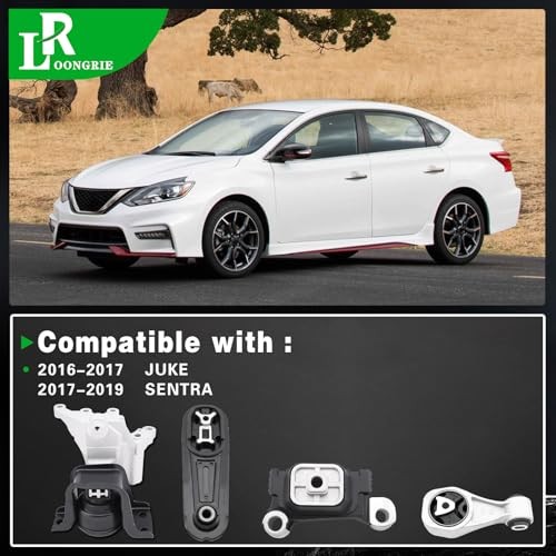 Engine Motor and Trans Mount Kit Compatible with Juke A7380 A4360 A7376 A4309