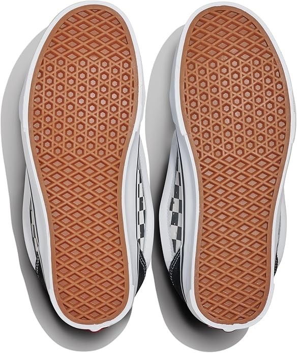 Vans Knu Skool Checkerboard Shoe - Black / White