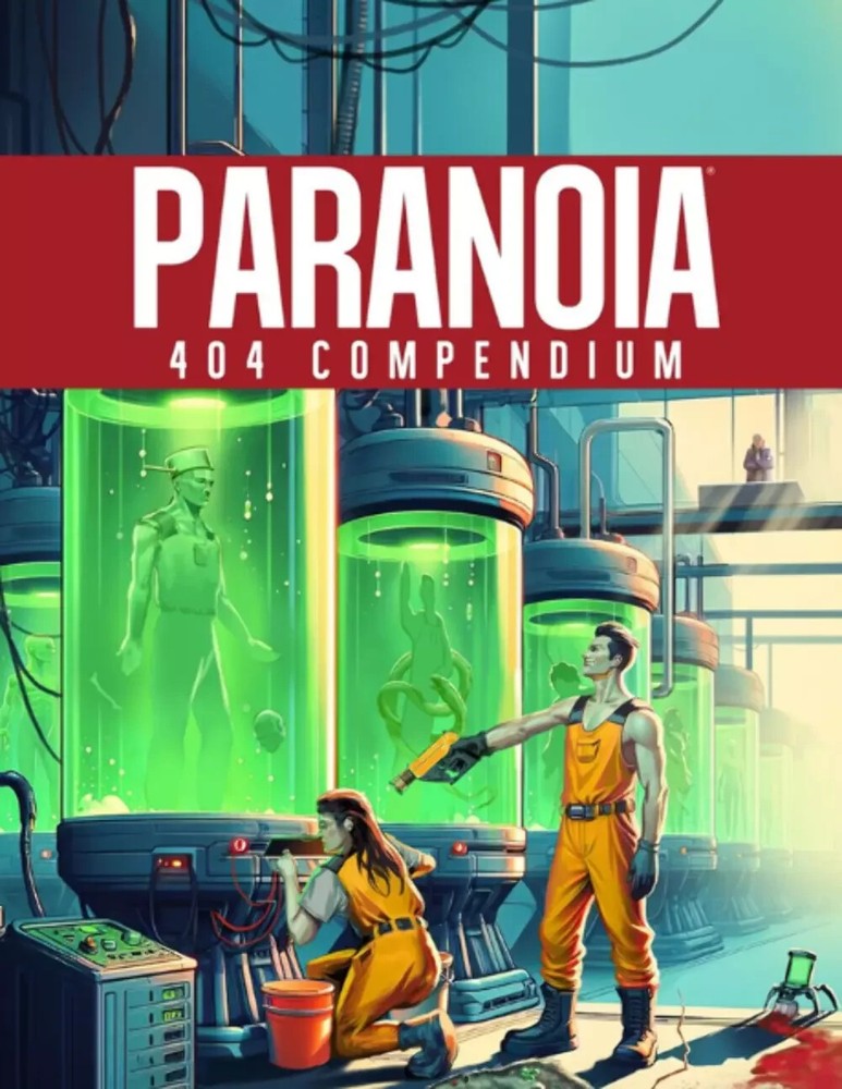 Paranoia RPG 404 Compendium NEW