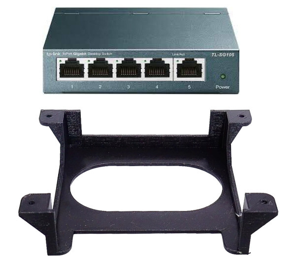 Wall Mount for TP-Link TP-SG105 Network Switch