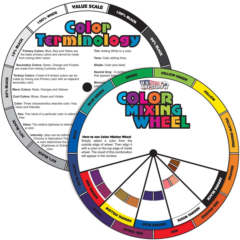 4 in. Color Mixing Wheel