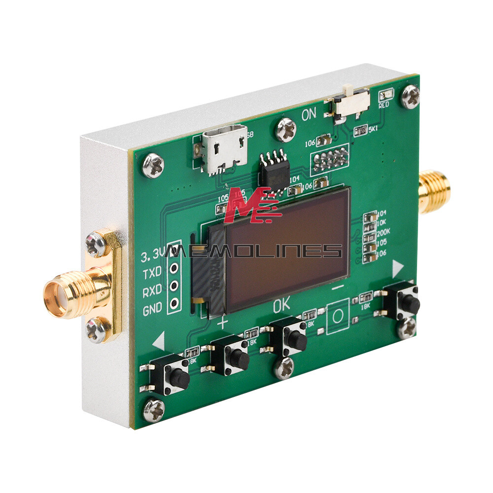 Digital Attenuator 30DB Step 0.25DB OLED Pogrammable Attenuator Module 6Ghz RF