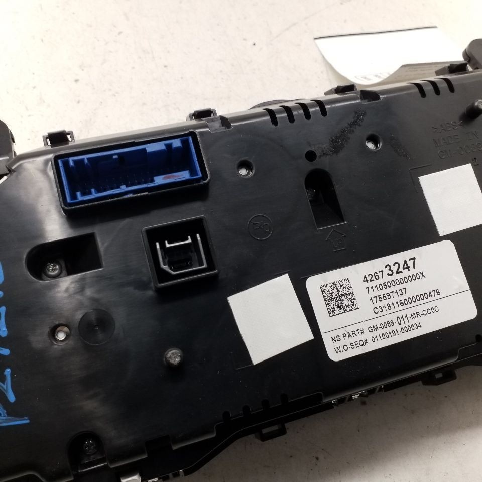 Speedometer MPH Opt Umn Fits 19-22 ENCORE 612744