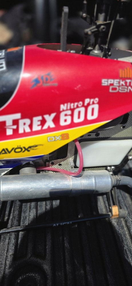 Align T-Rex Helicopter 600 Nitro AS IS UNTESTED