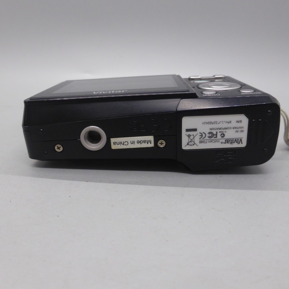 Vivitar Digital Camera Vivicam 7340 7.0MP Black Tested