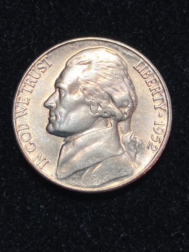 1952 S Nickel BU