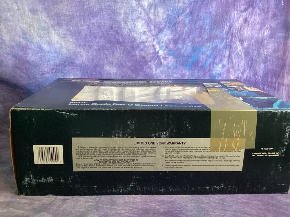 Lionel Railscope Video Camera System