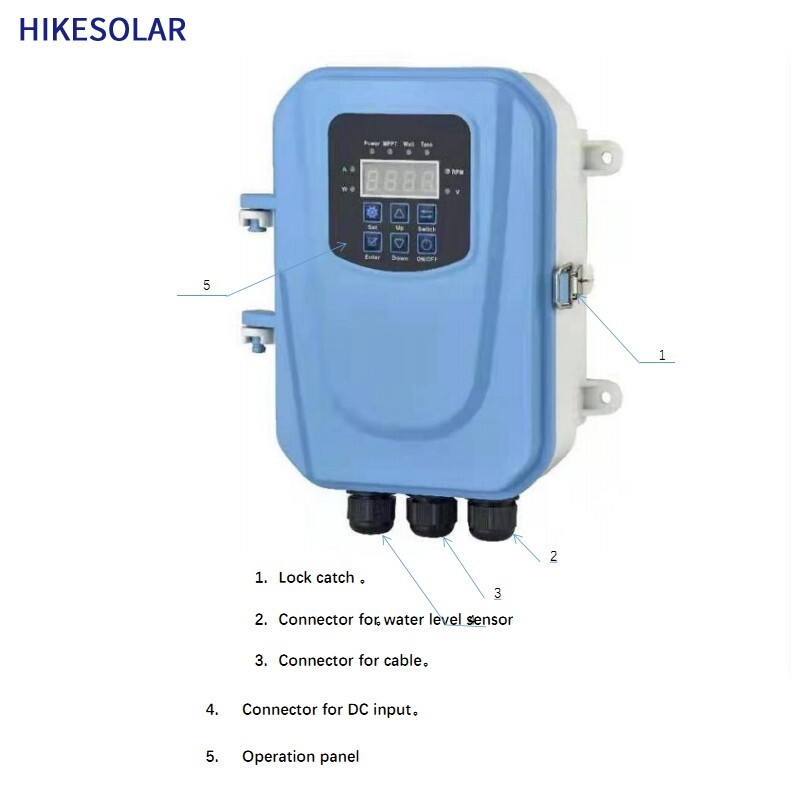 Solar Surface Pump DC48V 450W 0.6HP Self priming Booster High Pressure Livestock