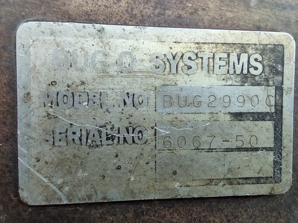 BUG-O SYSTEMS BUG2990C TRACK AUTOMATED WELDING SYSTEM