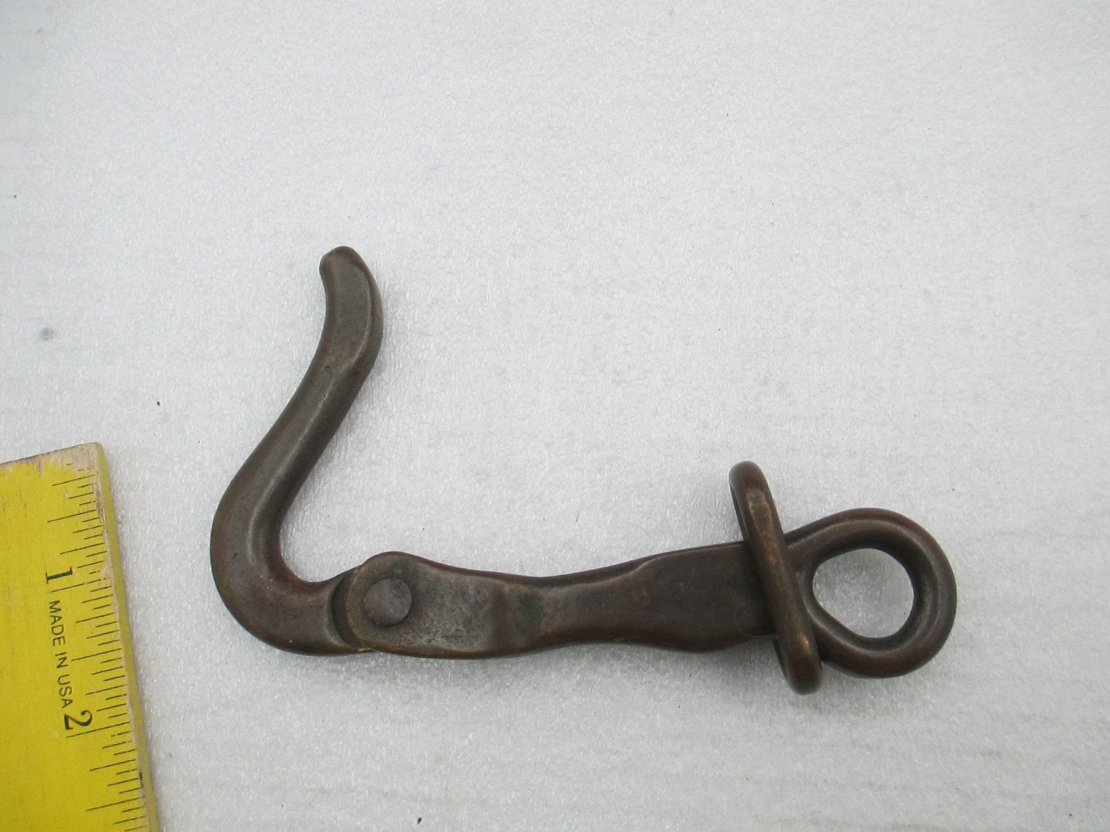 Vintage Brass Bronze Pelican Hook Sailing Yachting Merriman A24