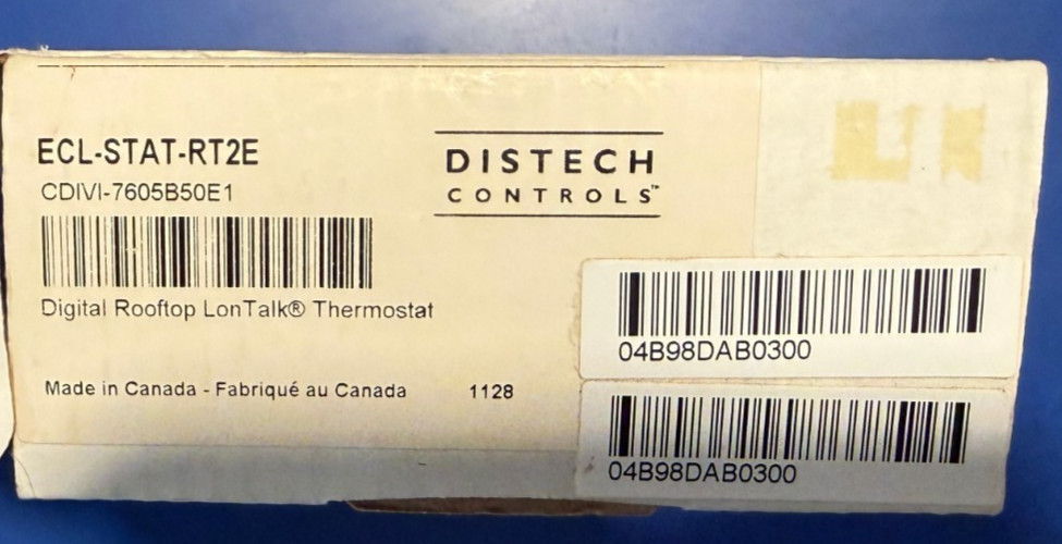 DISTECH CONTROLS ECL-STAT-RT2E CDIVI-7605B50E1
