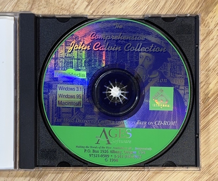 John Calvin Collection CD-ROM PC/Mac Educational Software Bible Commentaries HTF