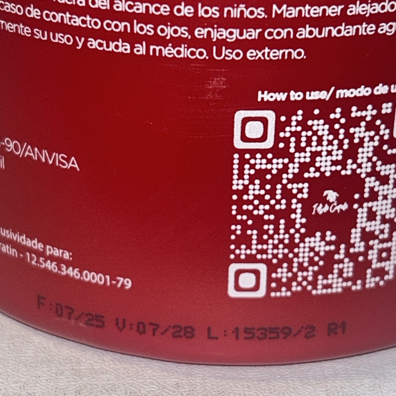 Revenna Repair Hair B-Tox Ciruga Capilar Para El Cabello 1 Kg Sealed