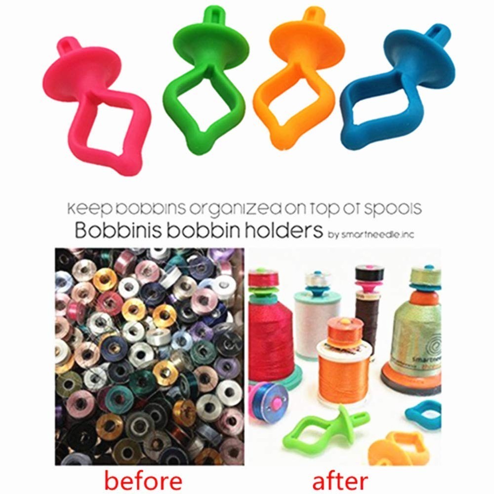 48 Pieces Bobbin Holder, Thread Spools Storage, Sewing Accessories, Organizer