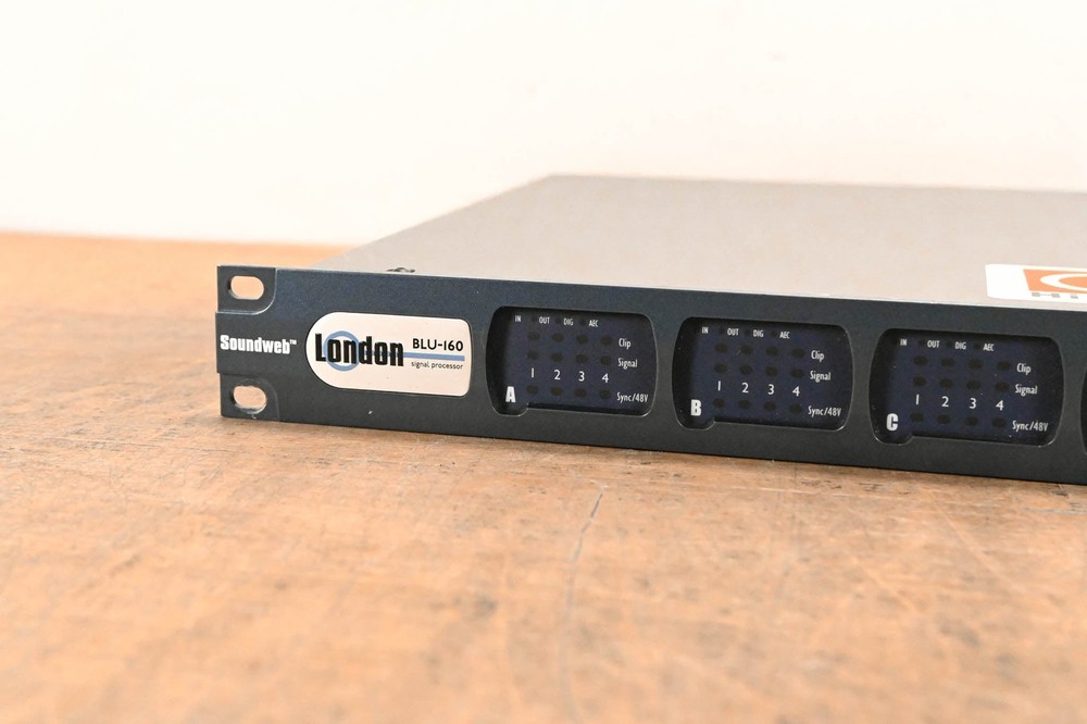 BSS London BLU-160 Networked Signal Processor CG01S23
