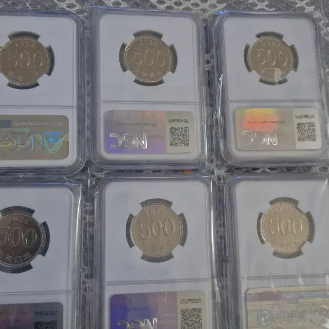 2019-2024 500 Weeks 66 Grade Commemorative Coins Set