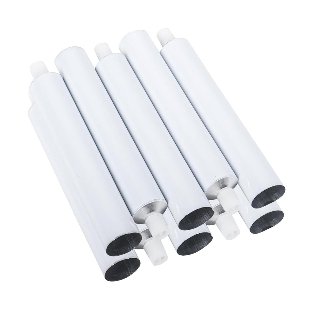 10Pcs Empty Paint Tubes Empty Toothpaste Tubes for Gouaches Oils Toothpaste