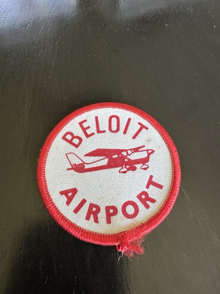 Vintage Beloit Airport Patch