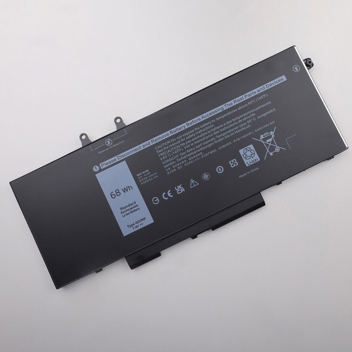 4GVMP Battery For Dell Latitude 5400 5500 Precision 3540 9JRYT C5GV2 Laptop 68Wh