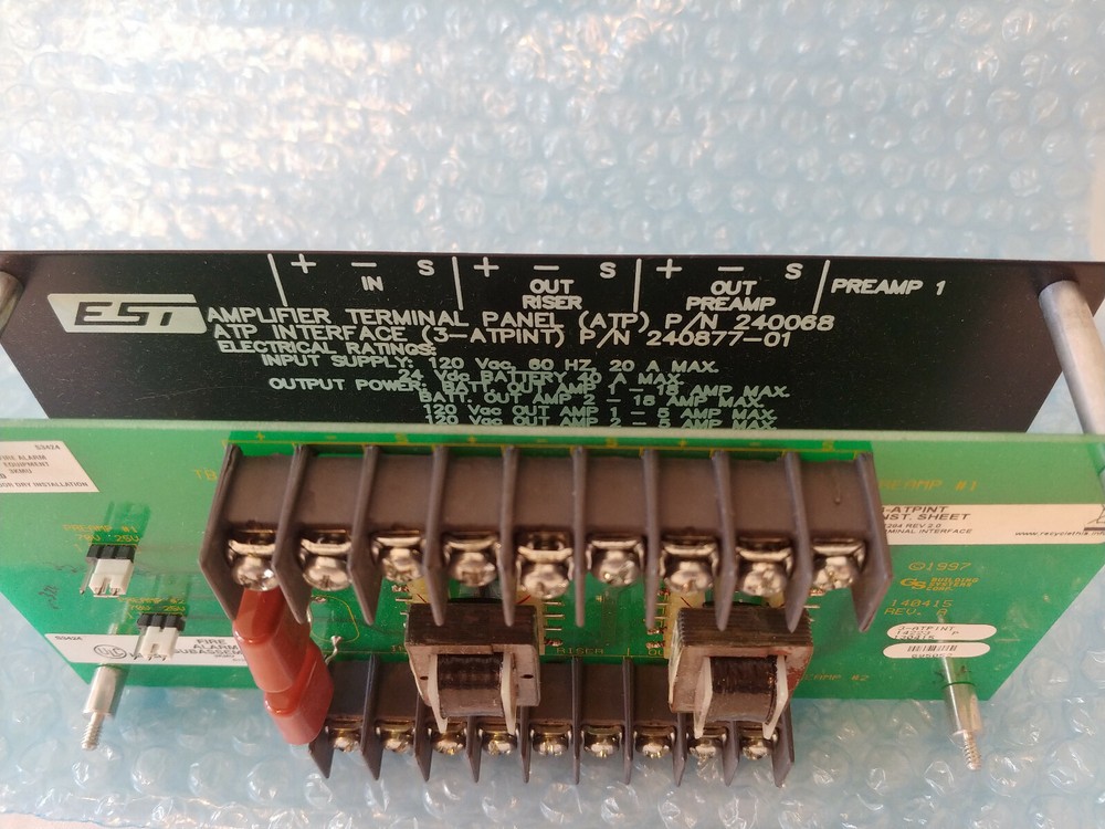 EDWARDS 3-ATPINT - Audio Terminal Panel Interface Module.