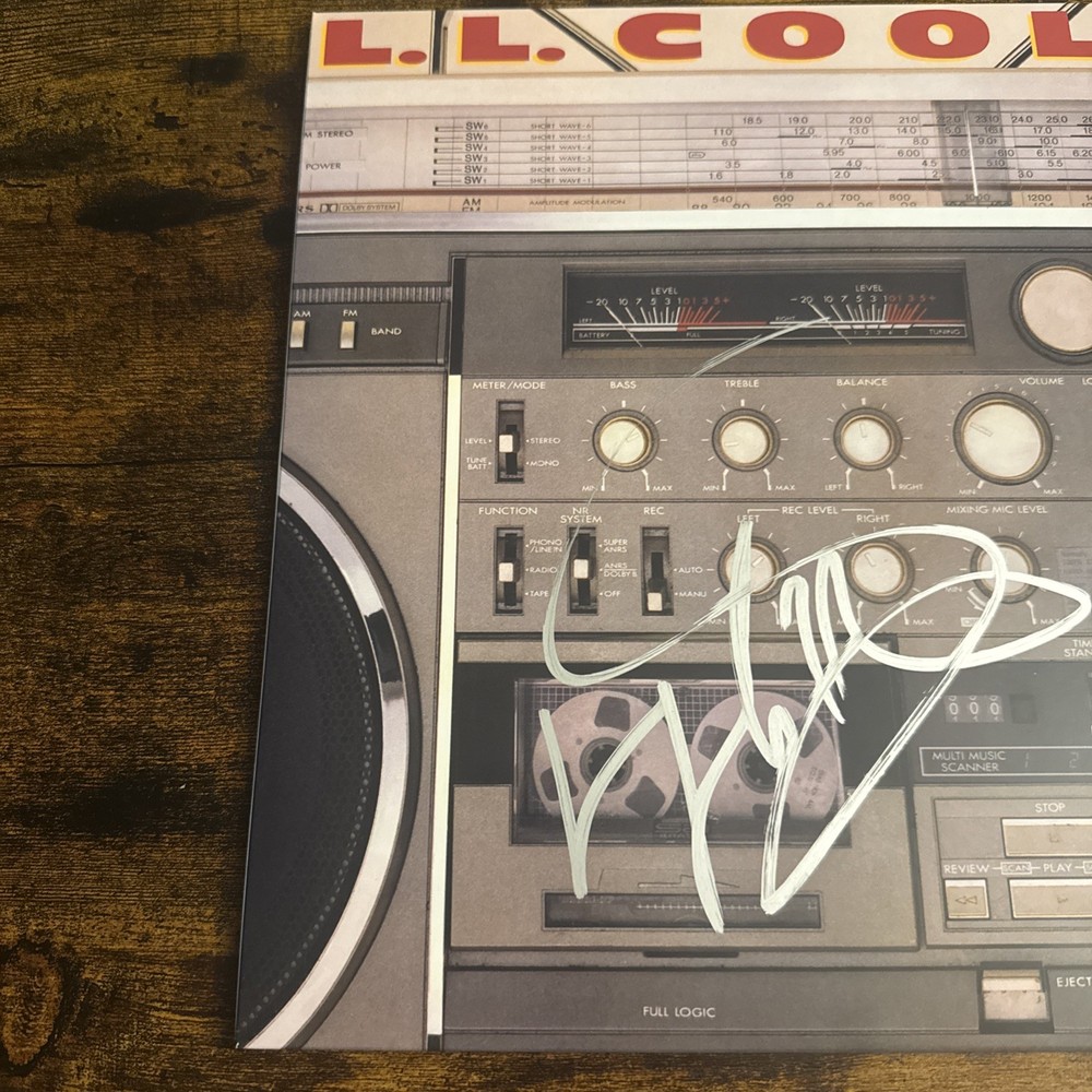 LL COOL J signed autographed Radio Album Vinyl LP Beckett Coa