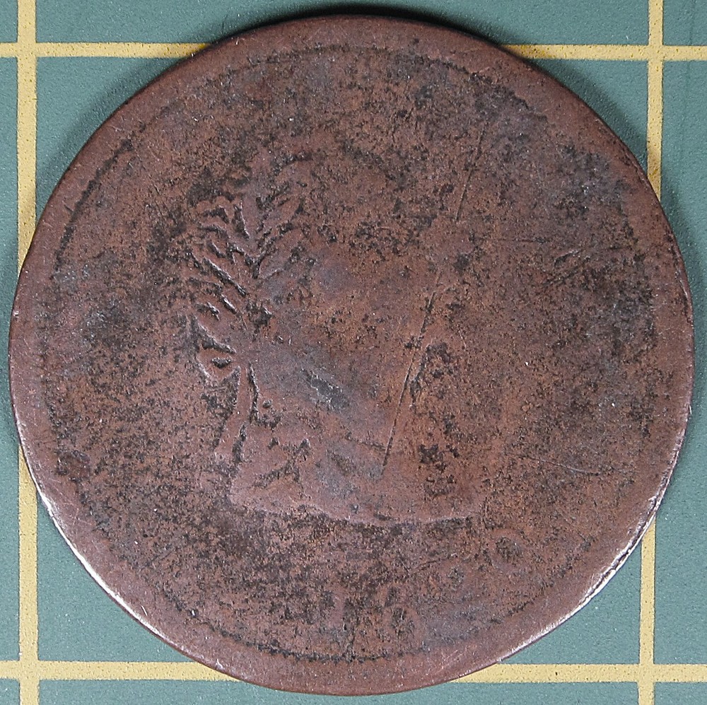 1820 Lower Canada token LC-57A2