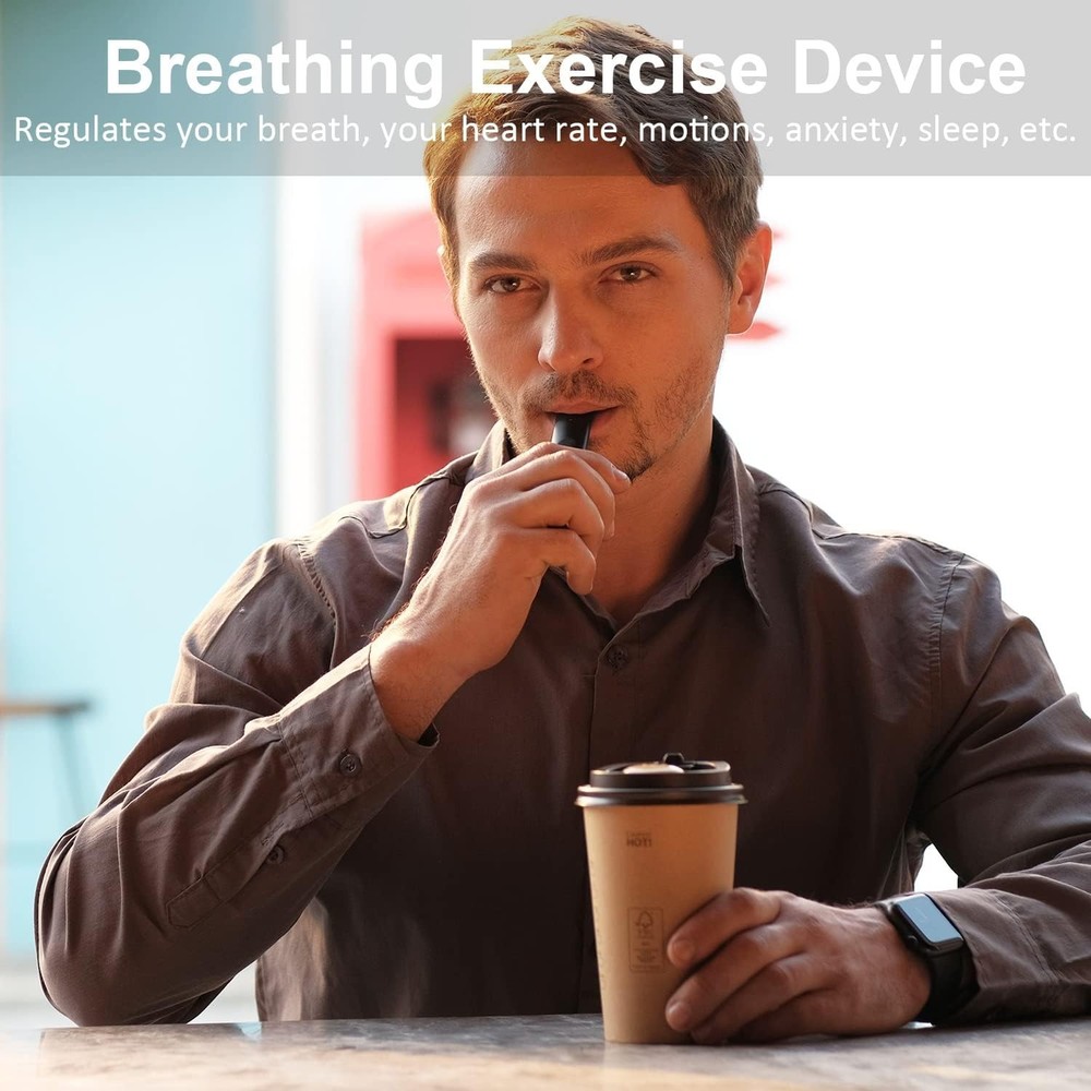 Smart Breathing Trainer RMT Lung Exerciser Guided Assistant for Athletes