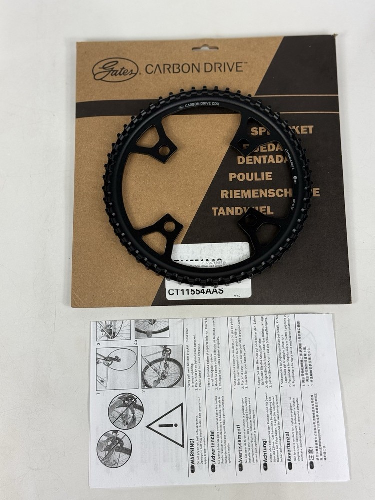 Gates CDX Front Sprocket, Pinion, Super Light