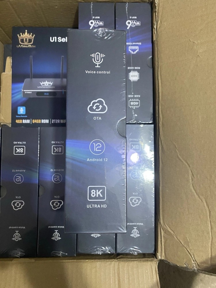 uViewBox U1 Select + Backlit Remote, 18+, 2026 Model - Superbox of Streaming!