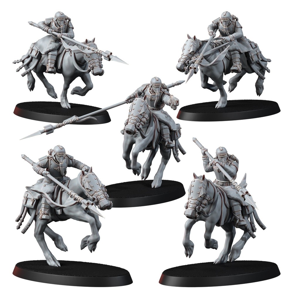 DEATH DIVISION CAVALRY WITH SPEARS T2 (5U)