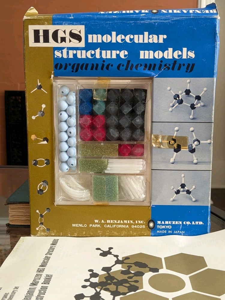 HGS Molecular Structure Model Set Organic Chemistry Teacher Interactive Tool Vtg