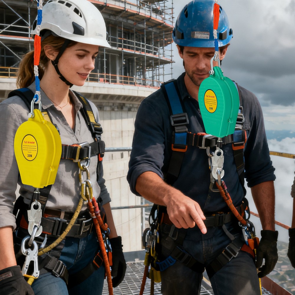20m Self-retractable Fall Arrester Fall Arrest Protector Fall Protection Gear