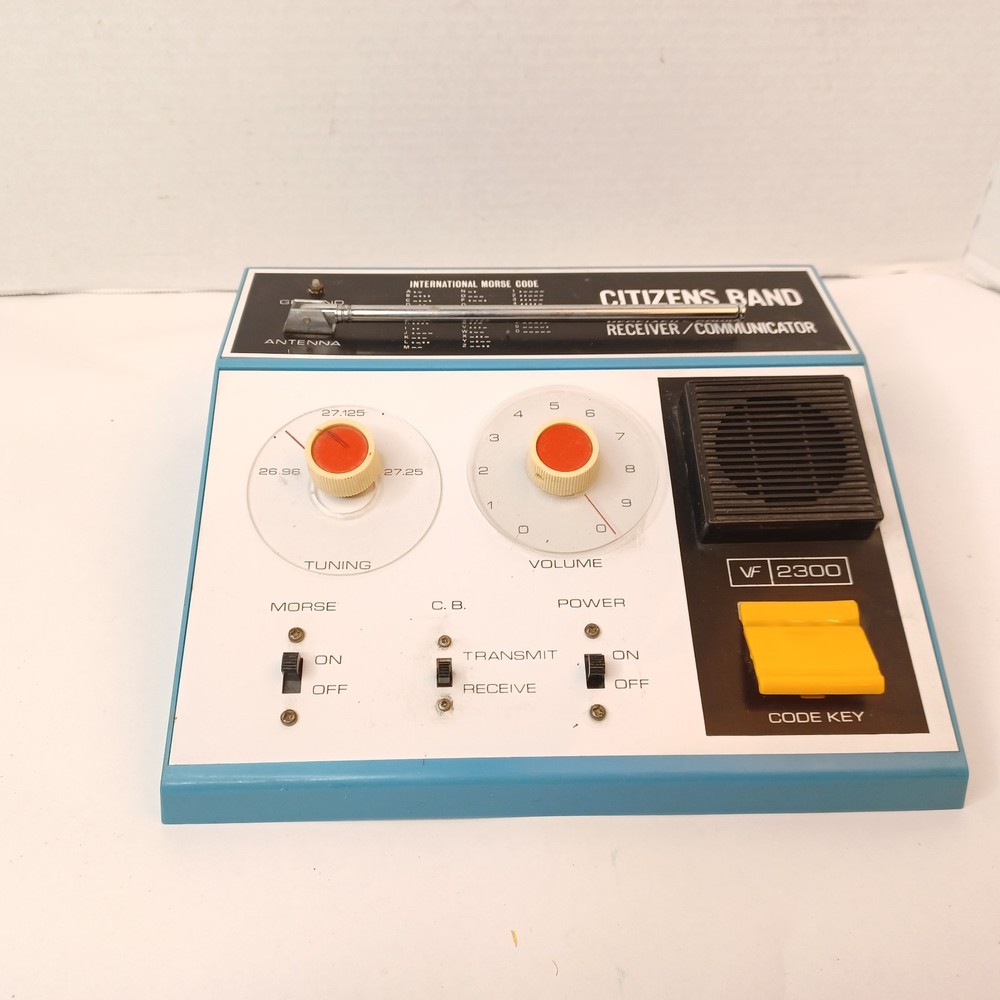 Citizens Band Receiver Communicator Morse Code VF 2300