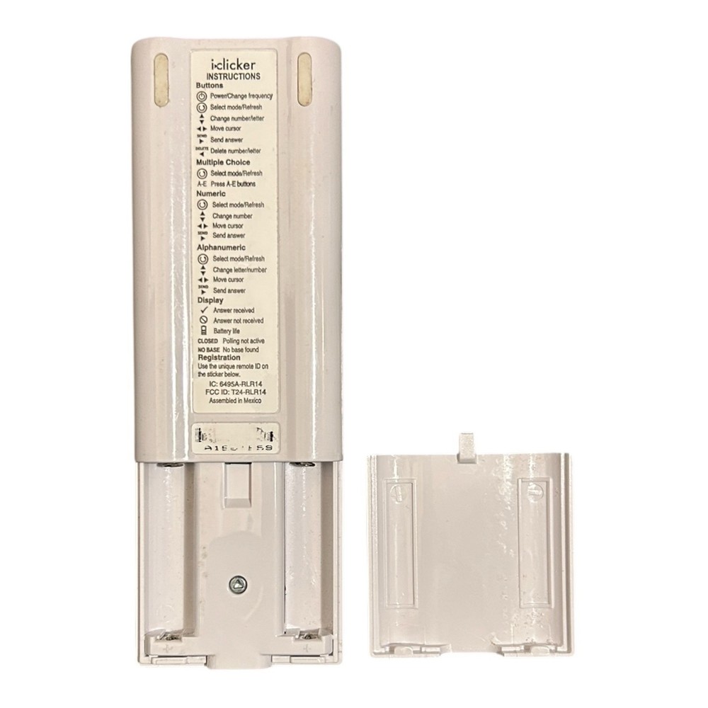 iClicker 2 Student Remote with 6 Month Reef Polling Access Card