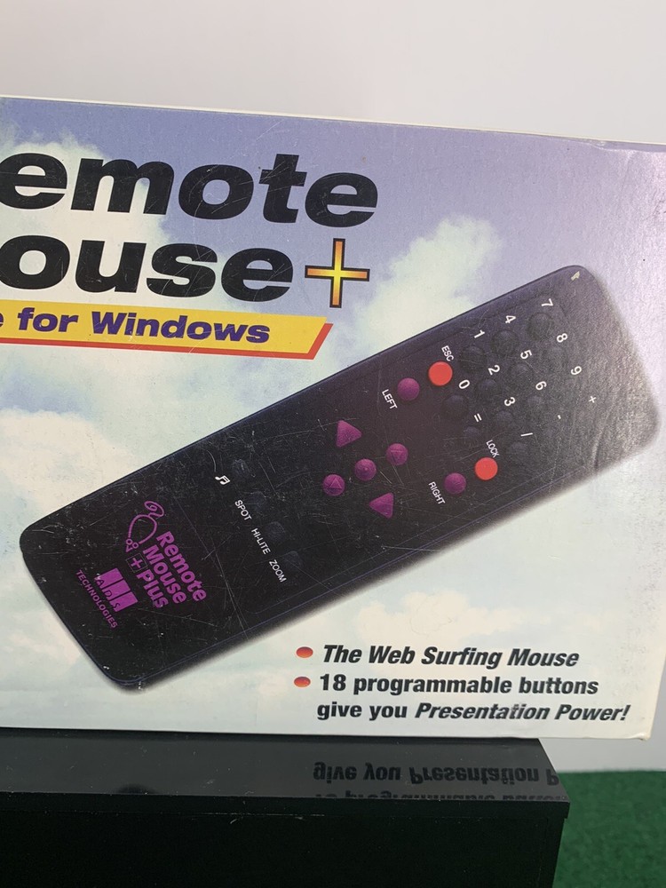 ADS Technologies Wireless Remote Mouse For Windows- Missing Software- New