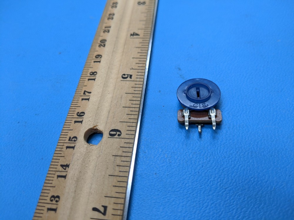Trimmer, Variable Resistor CTS X201R206B , 1000K Ohm, 1M Ω , 2 Pcs