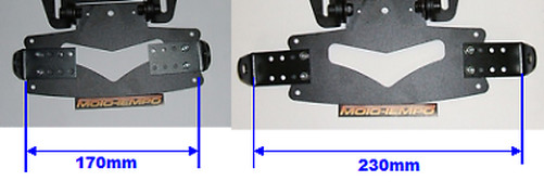 Universal Tail Tidy NEW number plate bracket