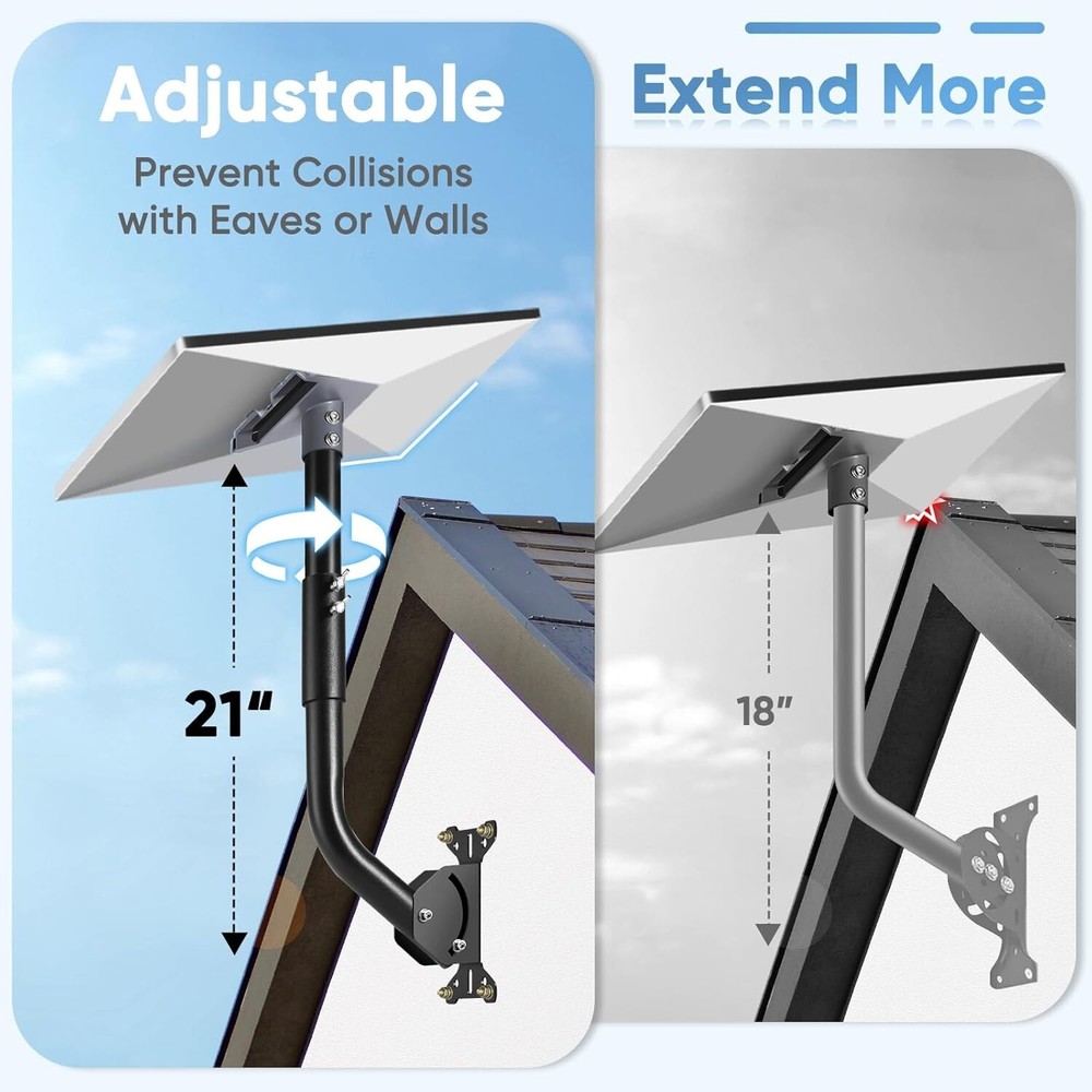 Complete Starlink Gen 3 Mounting Kit - Easy Installation & Versatile Options